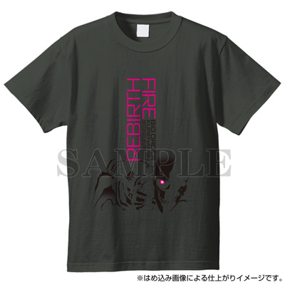【CROSS-CF限定】ビッグオーダー デザインTシャツ／リバースファイア